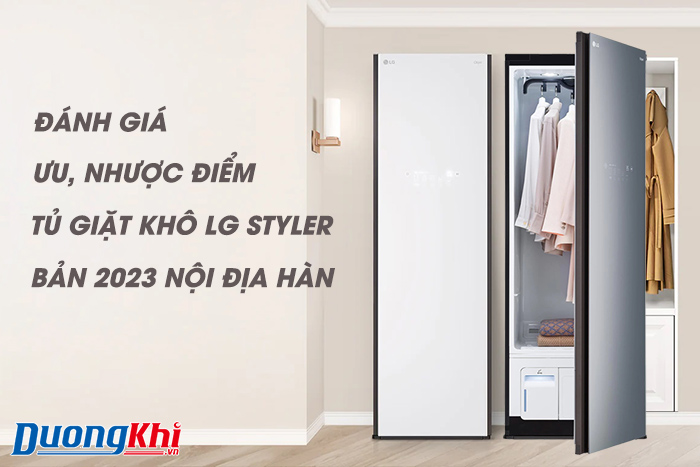 Tủ giặt khô LG Styler 2023 nội địa Hàn