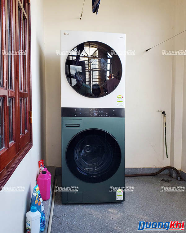 Máy giặt sấy lồng đôi LG Tromm W20GEAN 23kg + 20kg