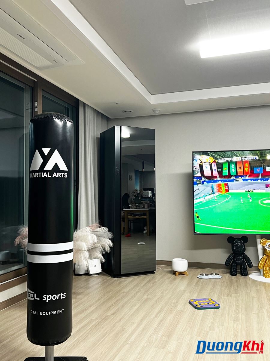 Máy giặt hấp sấy LG Styler SC5GMR80H kèm bàn là màu gương đen  14