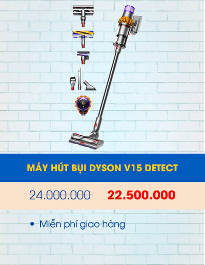 Máy hút bụi không dây Dyson V15 Detect