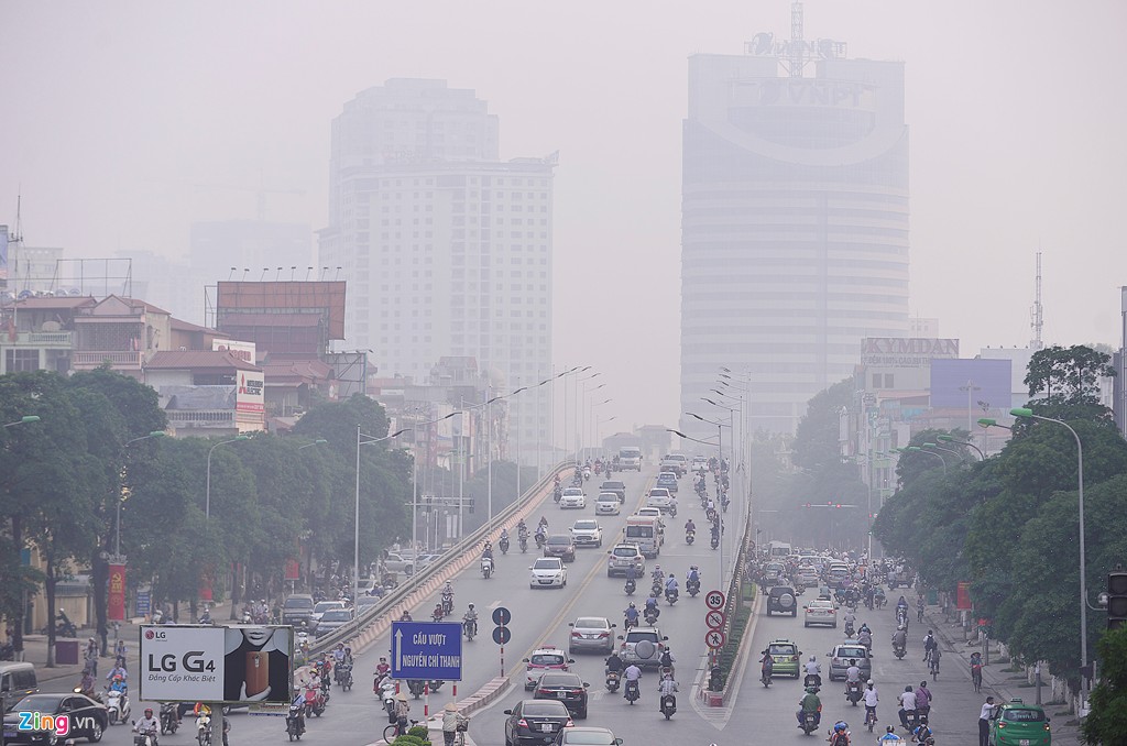 ô nhiễm không khí ở Hà Nội