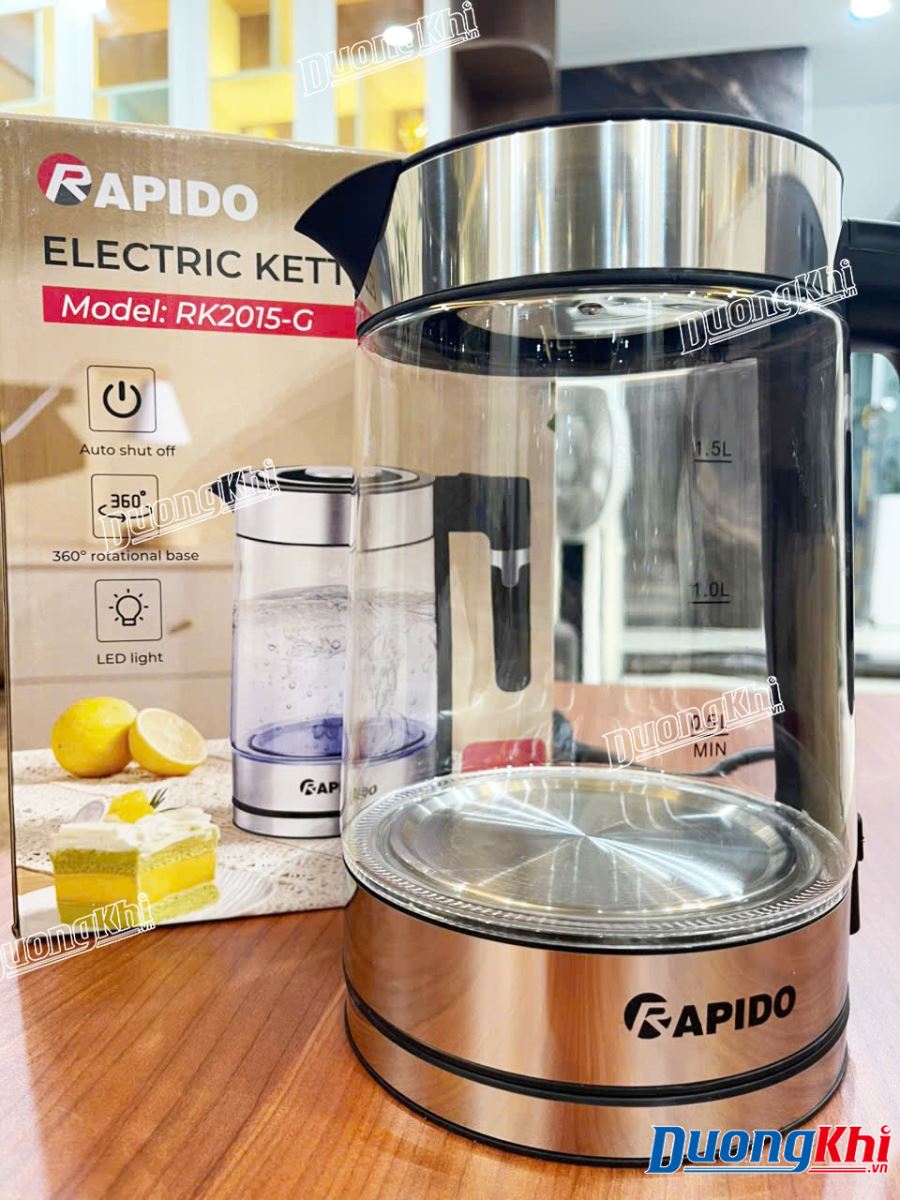 Ấm đun siêu tốc RAPIDO RK2015-G 2