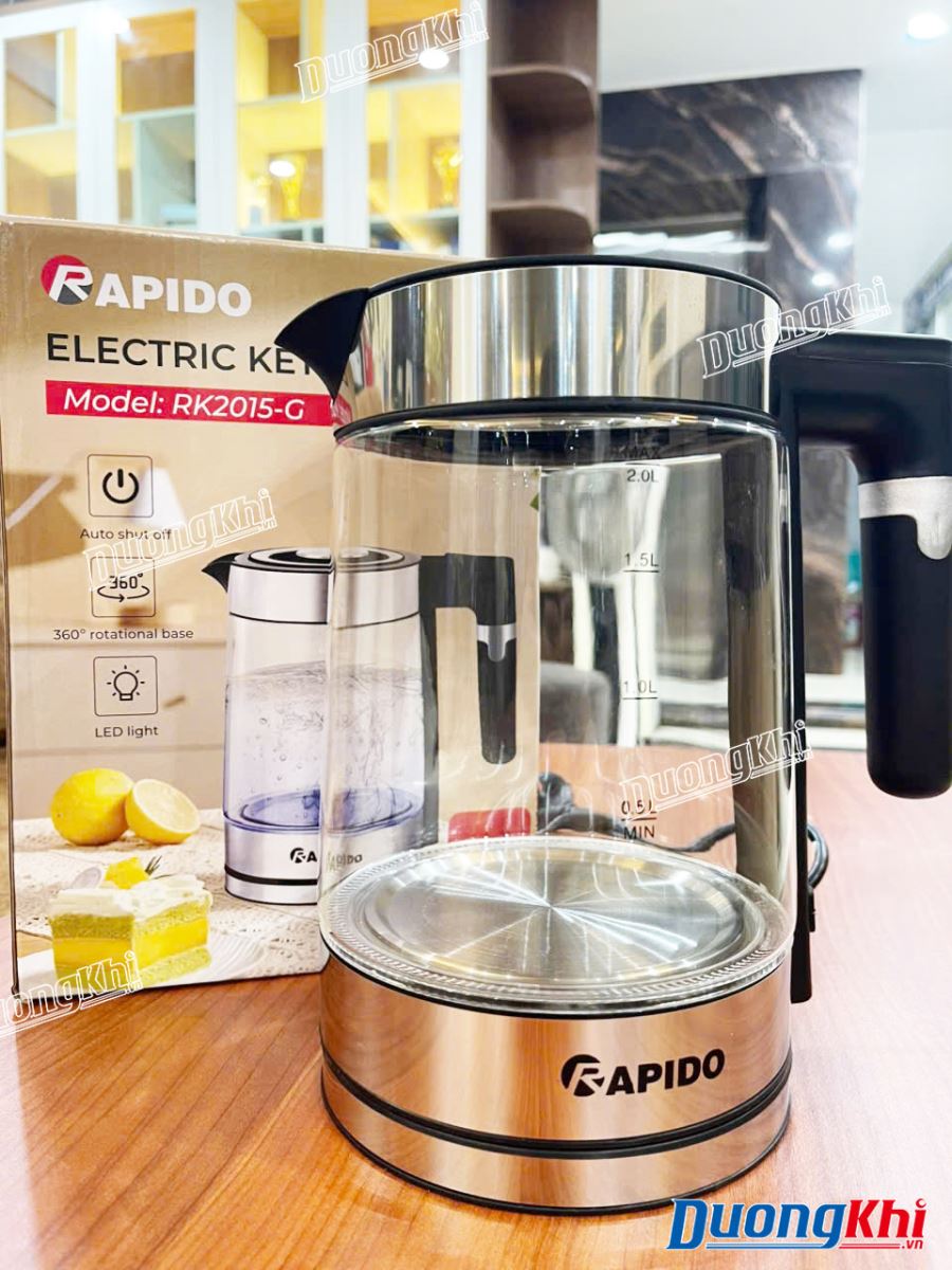 Ấm đun siêu tốc RAPIDO RK2015-G 3