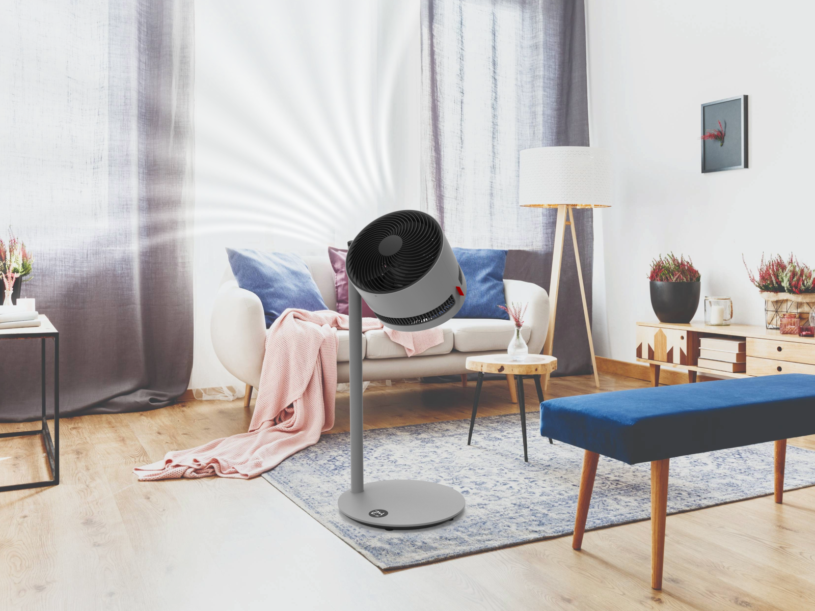 Quạt đối lưu Boneco F225 8