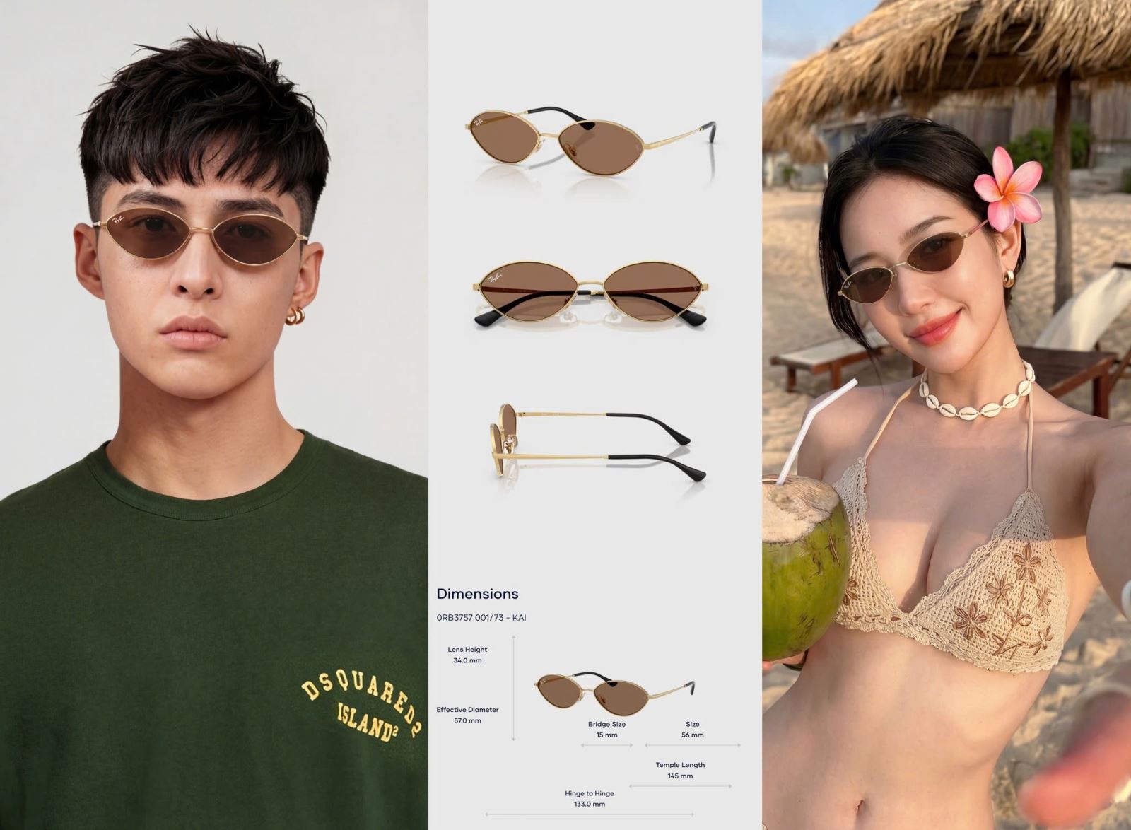 Kính mắt Ray-Ban 0RB3757 7