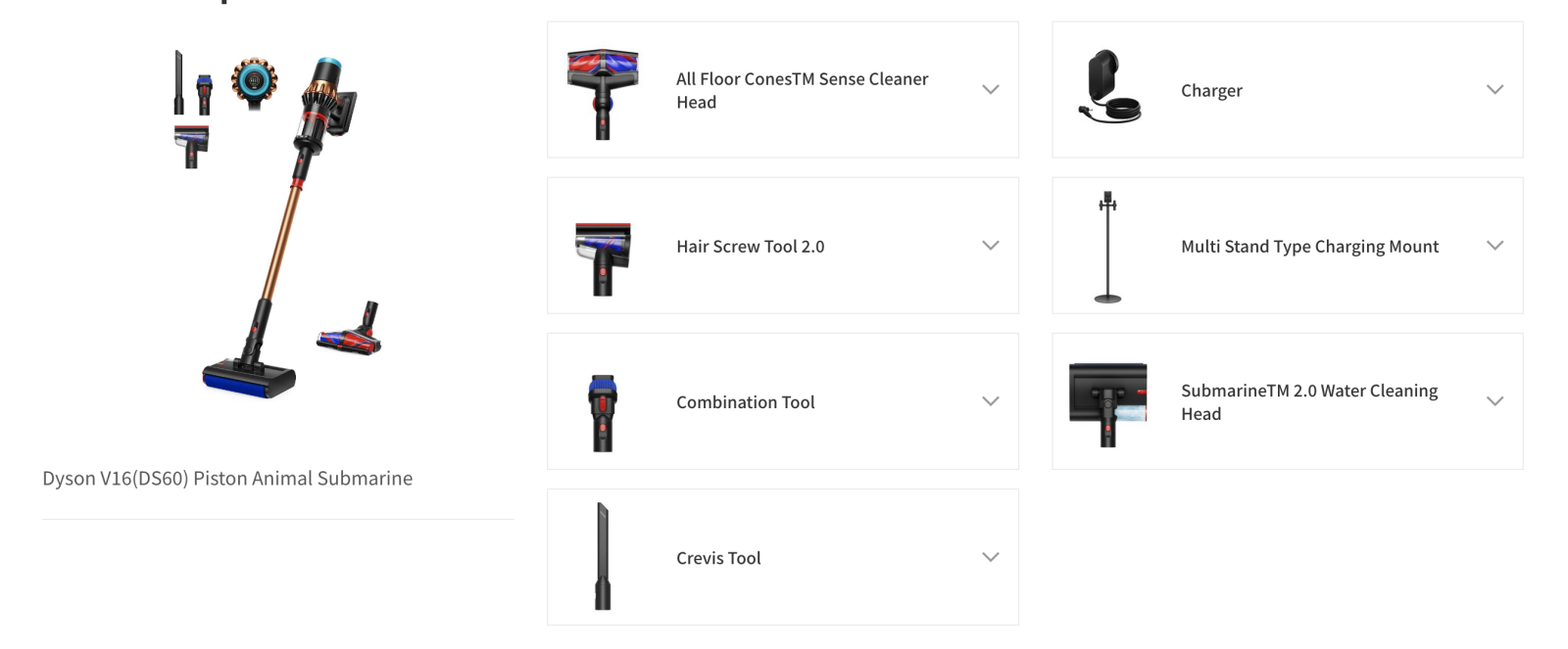 Máy hút bụi Dyson V16s Piston Animal Submarine 9