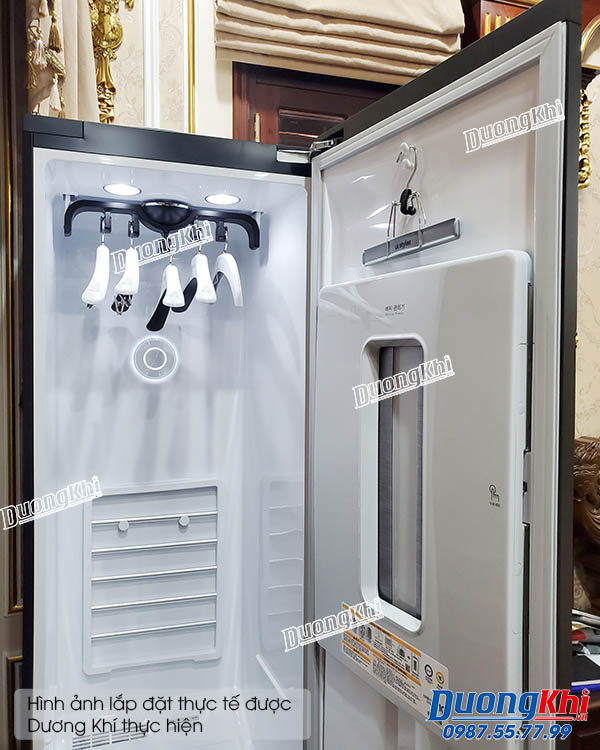 Máy giặt hấp sấy LG Styler S5WBP 2022 màu trắng