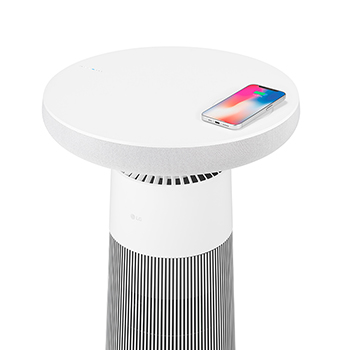 Máy lọc không khí kết hợp loa bluetooth LG PuriCare™ Aerospeaker AS20GSHU0 4