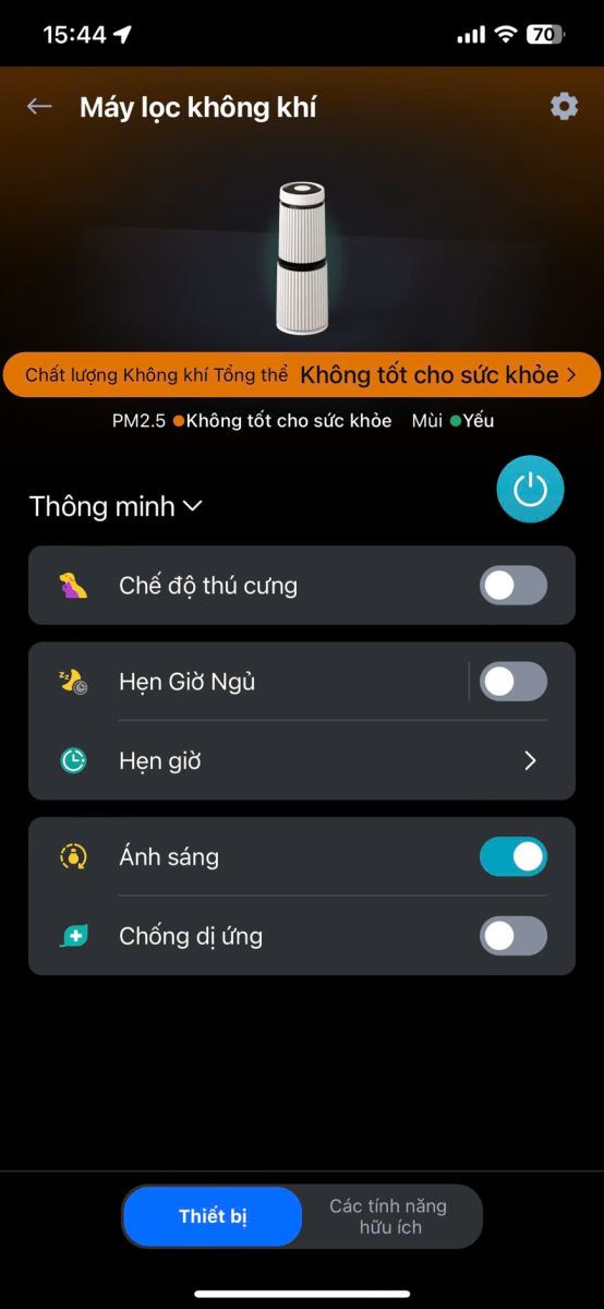 Hướng dẫn kết nối ứng dụng LG ThinQ với máy lọc không khí LG