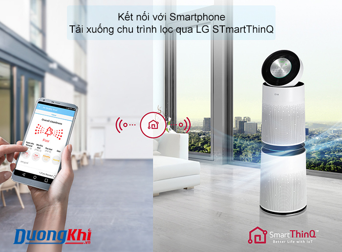 máy lọc không khí LG