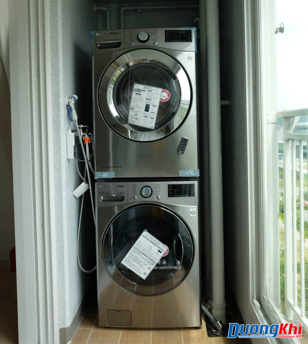 Máy giặt sấy lồng đôi LG 12 kg + 9 kg F12VV/RH9W