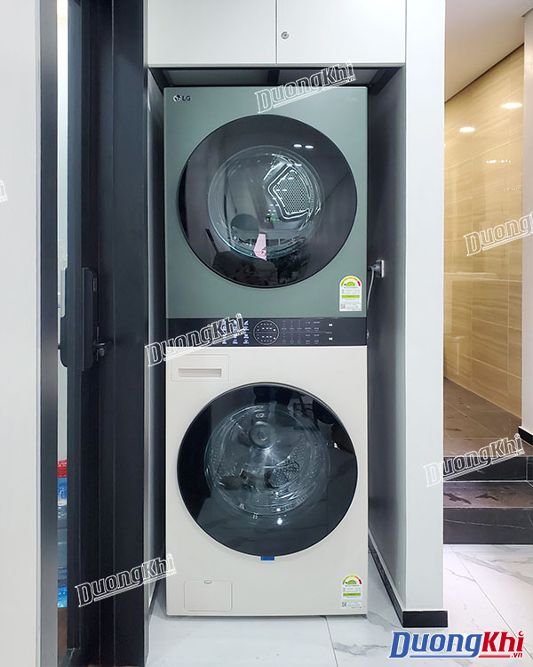 Tháp giặt sấy lồng đôi LG WashTower W20GEAN 24kg + 20kg