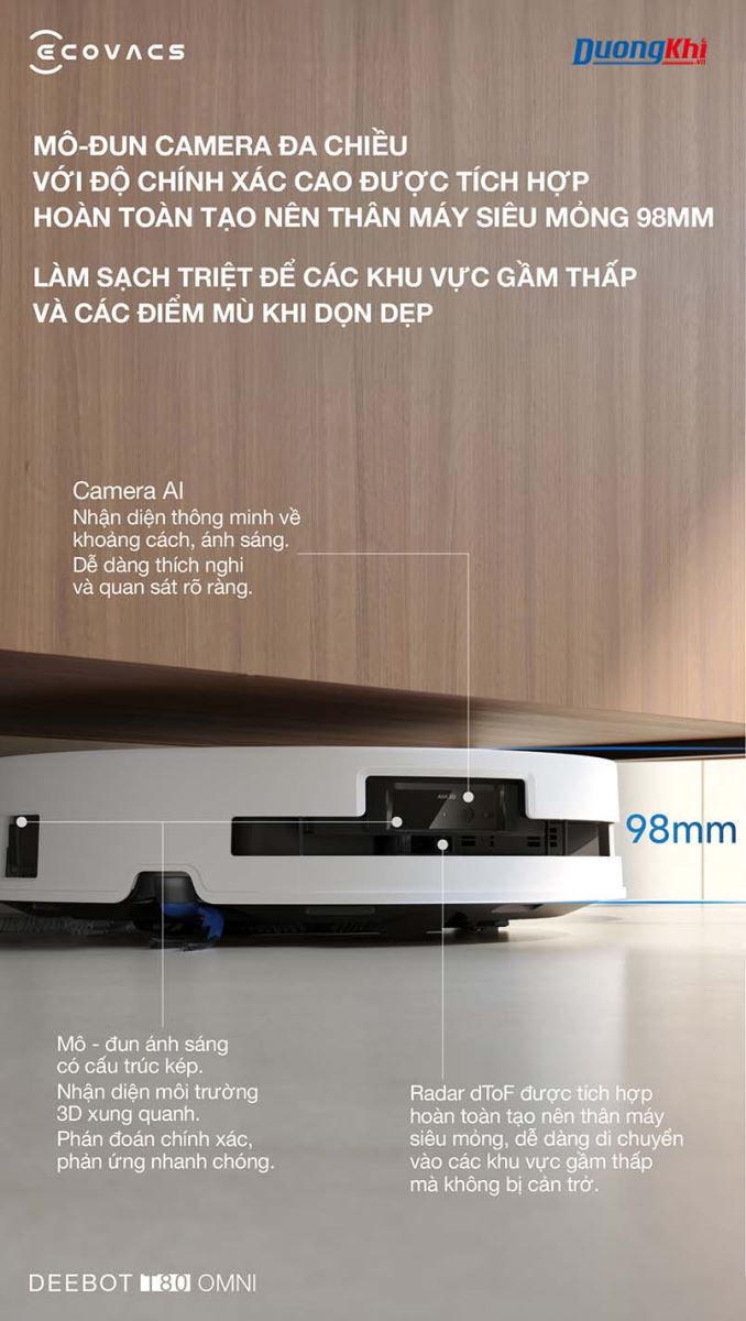 Ecovacs Deebot T80 Omni
