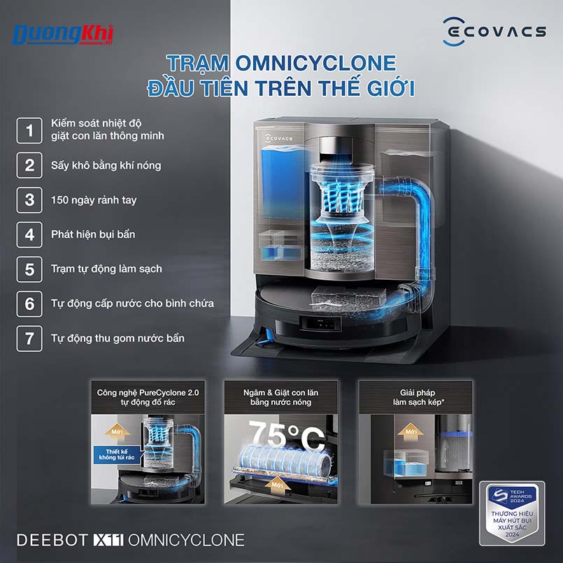 Ecovacs DEEBOT X11 OmniCyclone 