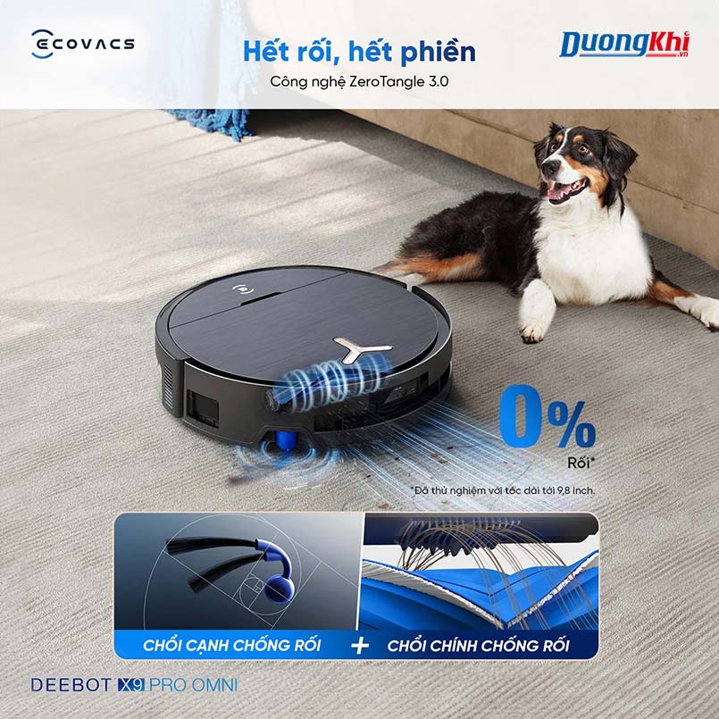 Robot hút bụi lau nhà Ecovacs Deebot X9 Pro Omni  11