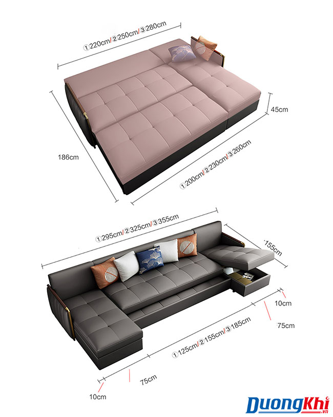 sofa giường 2m2