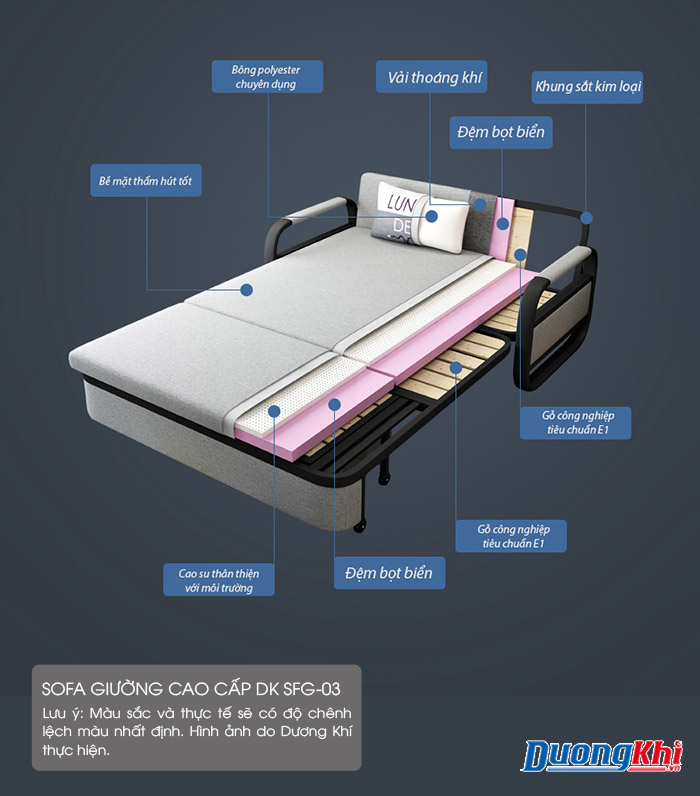 SOFA giường thông minh DK SFG-03