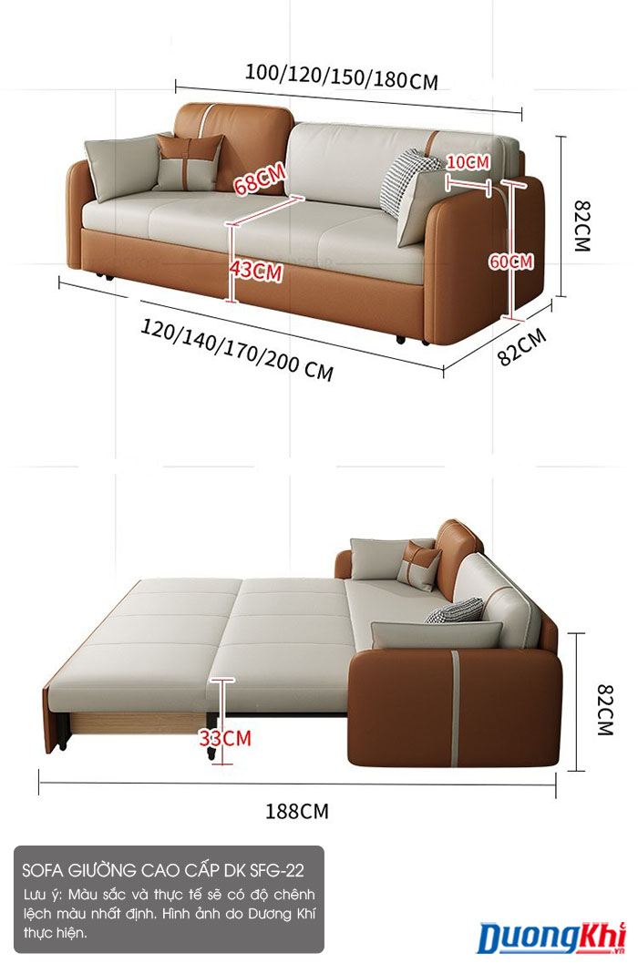 SOFA giường thông minh DK SFG-22