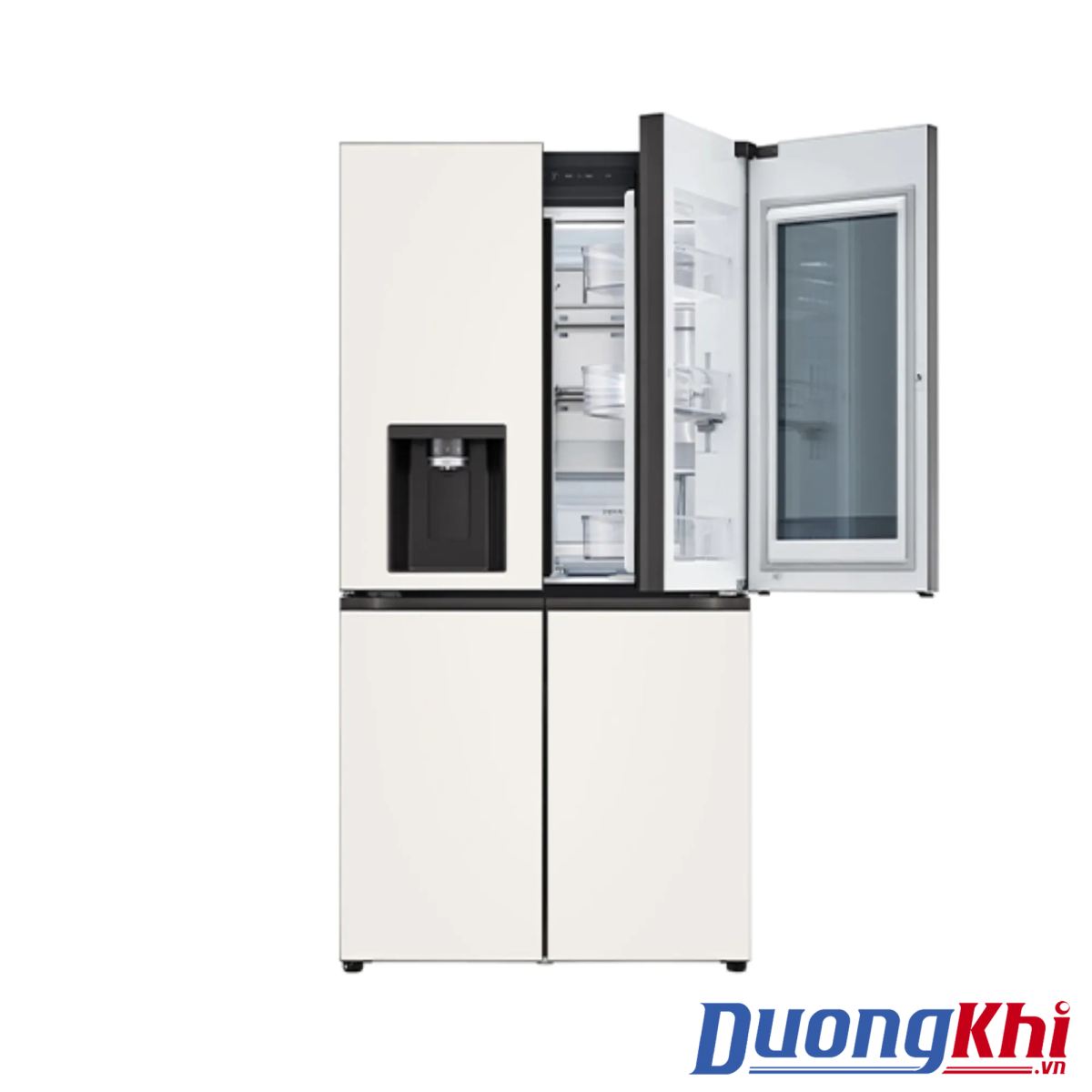 Tủ lạnh LG Dios Side by side màu be 820L 9
