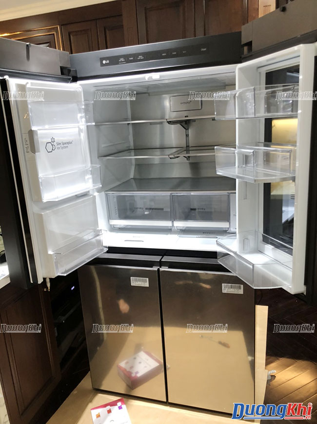 Tủ lạnh LG Dios Side by side màu đen - bạc 820L 5