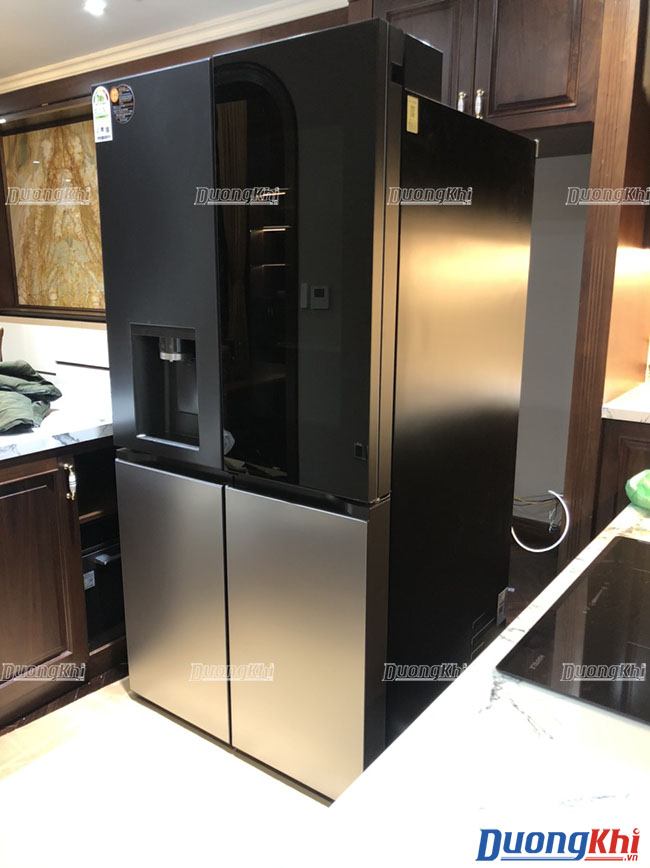 Tủ lạnh LG Dios Side by side màu đen - bạc 820L 4