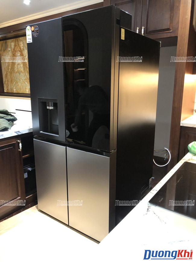 Tủ lạnh LG Dios Side by side màu đen - bạc 820L 3
