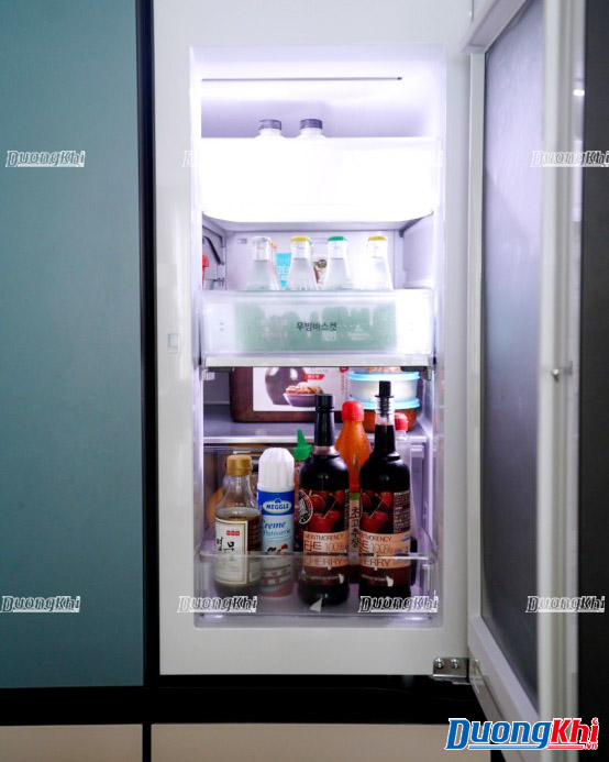 Tủ lạnh LG Dios Side by Side InstaView 865 lit - Màu bạc hà