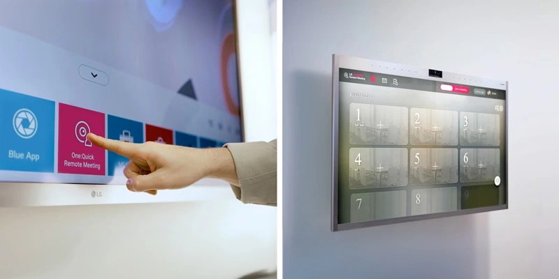 Màn hình tương tác 𝗟𝗚 𝗢𝗻𝗲 𝗤𝘂𝗶𝗰𝗸 𝗪𝗼𝗿𝗸 55" ( 55CT5WJ-B) 2