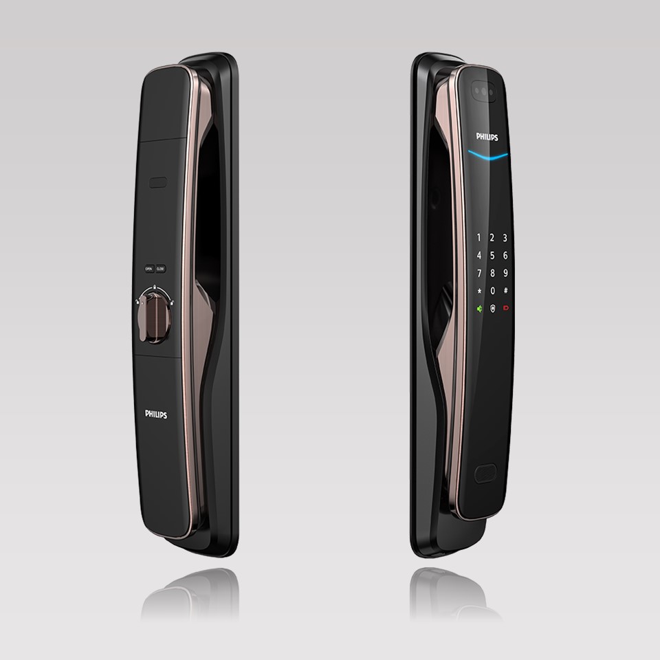 Khóa cửa Philips DDL702-8HWS 10