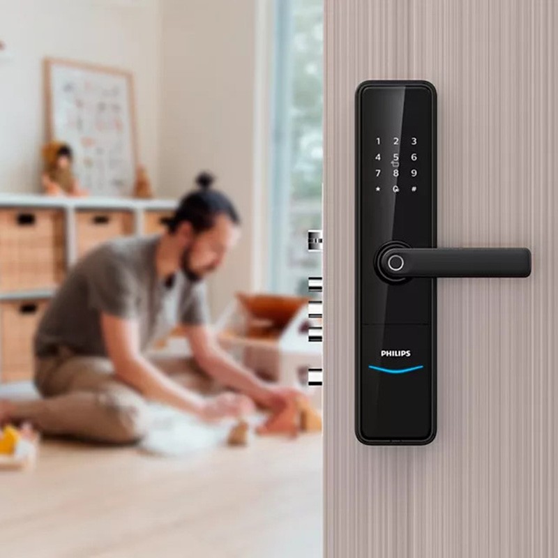 khóa cửa vân tay philips 