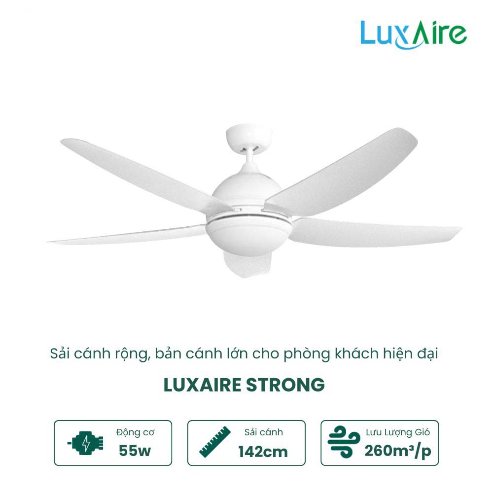 Quạt trần Đài Loan Luxaire