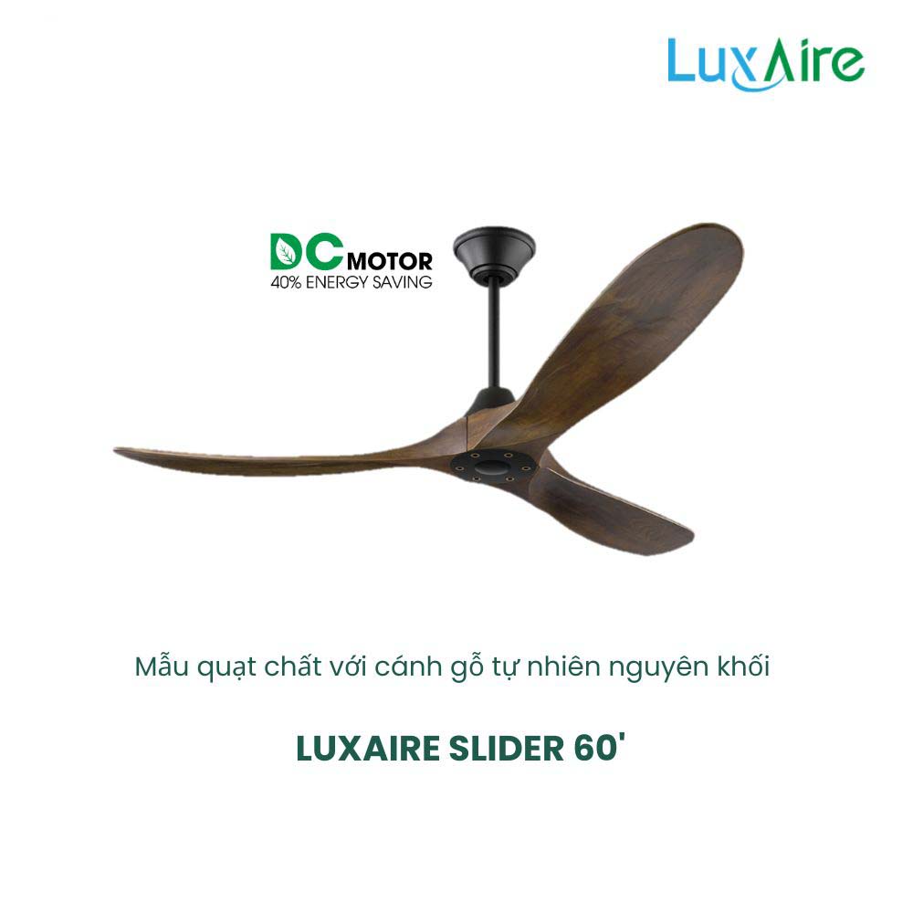LUXAIRE SLIDER 60” BL